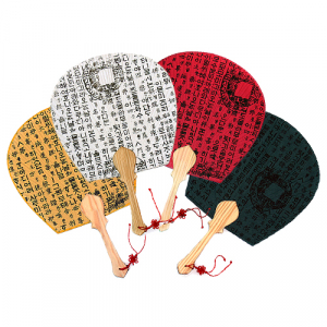 한지 대형 훈민정음 기성 부채