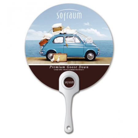 원형 로고 팬시부채 Y형 #2