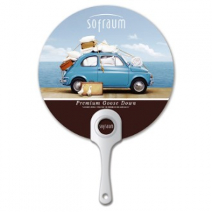 원형 로고 팬시부채 Y형