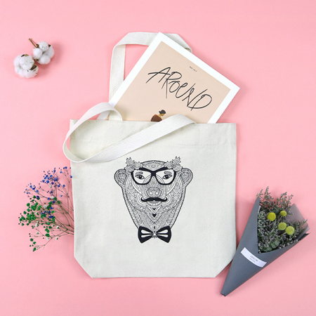 메이드유 에코백 밑단형 미색 45x36x10 #2