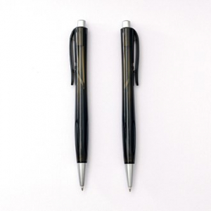 블랙 실버 볼펜