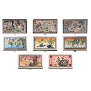 단오도 자개 프린팅 명함케이스 외국인 선물