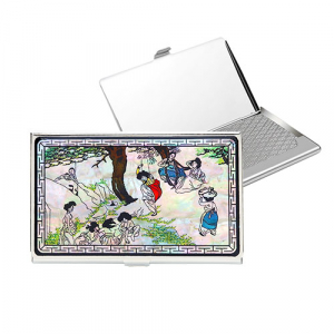 단오도 자개 프린팅 명함케이스 외국인 선물