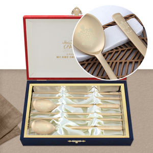 황동 거북유기수저 2벌1422-B