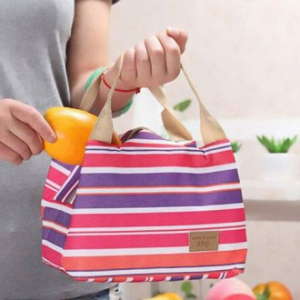 스트라이프 아이스 가방, 런치백, 쿨러백