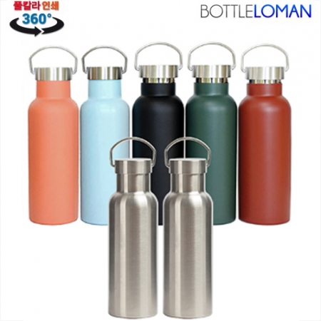 [보틀로만] 밤부 진공 스텐 텀블러 (스텐 / 컬러) #2