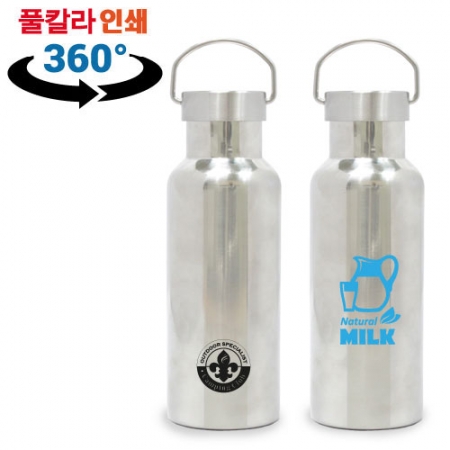 [보틀로만] 밤부 진공 스텐 텀블러 (스텐 / 컬러) #5