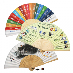 민속선 부채 대 독판 인쇄 290*520cm