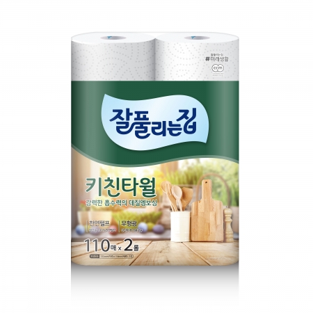 잘풀리는집 키친타올 화장지 110매X2롤