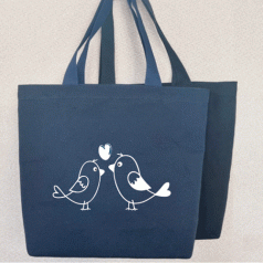 체인형 컬러 에코백 36×32×8