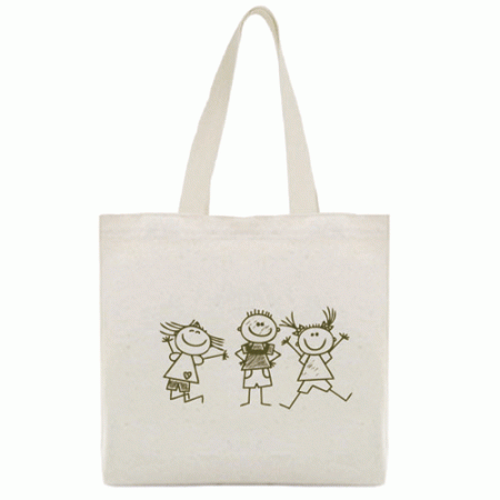 에코백 민자형 퍼피퍼피 29x33 // 국산 #2