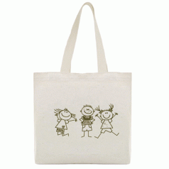 에코백 민자형 퍼피퍼피 29x33 // 국산