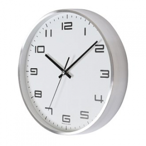 심플 알류미늄 벽시계 300