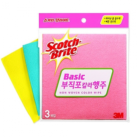 [3M]부직포칼라행주(3매) #2