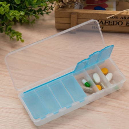 이중 뚜껑 알약 케이스_7칸 #2