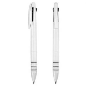 라인 3색 흰색 볼펜 (독일 잉크)