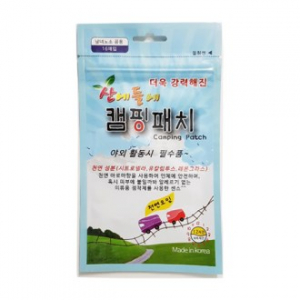 산에들에 캠핑패치 16매