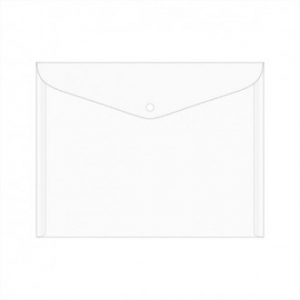 가로형 봉투 파일 기성 단추