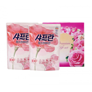 샤프란 섬유유연제 1L 2개