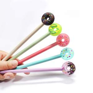 도너츠 캐릭터볼펜