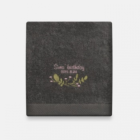 낭만핑크열매리프 호텔타올 150g #2