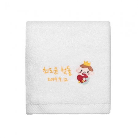 주문제작타올 낭만스마일베이비 호텔타올 170g #2