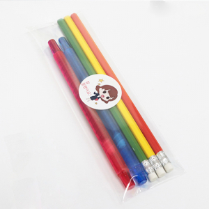 인컬러 문구세트 OPP 5 연필 , 색연필