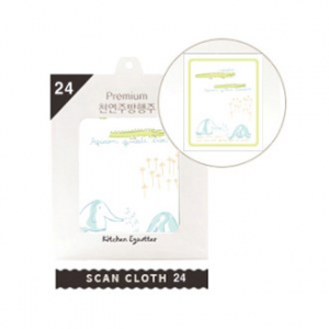 키친에구떼 천연 펄프 스칸행주 24