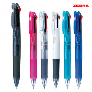 제브라 클립 4색 볼펜 // 스마트한 필기볼펜