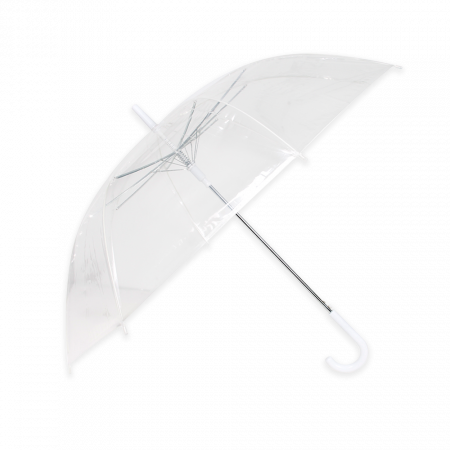 발렌타인 포에 60x8자동 FRP투명무지 장우산 #3