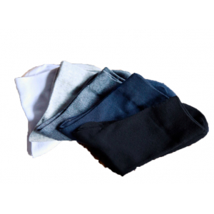 무지 중목 양말 (남성용) 5개 세트