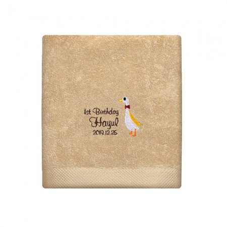 수건 멋쟁이오리 호텔타올 150g 주문제작 #2