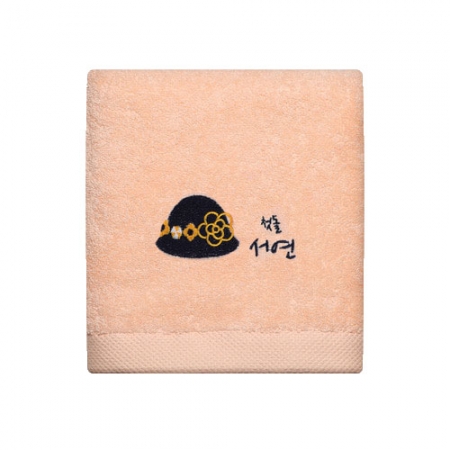 자수 수건 럭셔리모자 호텔타올 150g #2