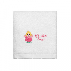 리빙코튼 튤립공주 주문제작 호텔타올 150g