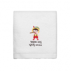 리빙코튼 멜빵소년 주문제작 호텔타올 150g