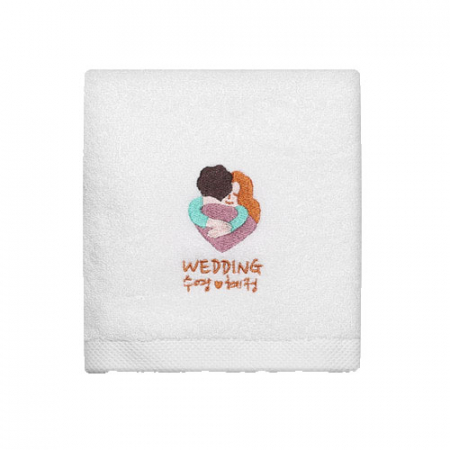 리빙코튼 결혼수건 러브홀릭 호텔타올 150g #2