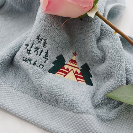 주문제작수건 낭만 인디언집 호텔타올 150g #4