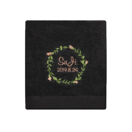 수건 달콤한향기 리프 고급 호텔타올 150g, 주문제작 #2