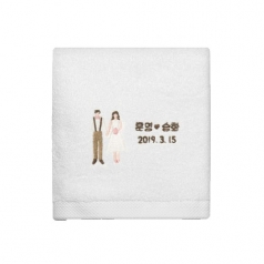 리빙코튼 하우스웨딩 주문제작 호텔타올 150g