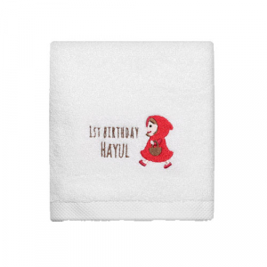 리빙코튼 빨강소녀 주문제작 호텔타올 150g