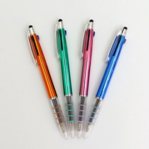 UV 니들 3색 볼펜