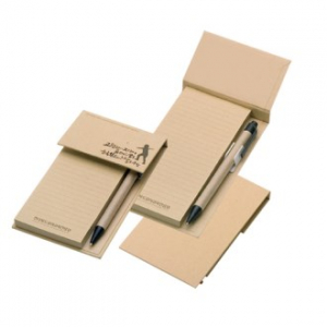 크라프트 메모패드 (대) 점착 (1도)