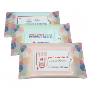 (JC) 녹색나라 장미 3종 물티슈 (20매)