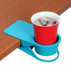 집게형 테이블 컵홀더 / 휴대폰거치 / 다용도정리