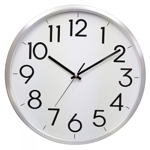 340 모던 알류미늄 벽시계