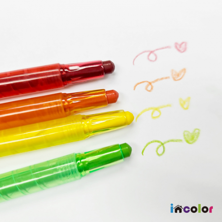 잘 써지는 돌돌이 색 연필 #5