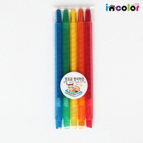 인컬러 문구세트 OPP 7 색연필 세트