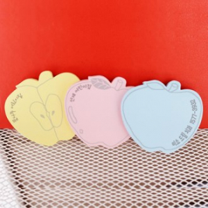 사과 메모잇 (주문제작형)