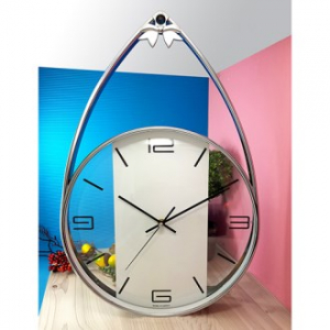 스트랩 크롬 벽시계