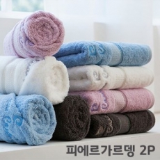 피에르가르뎅 40수 코마사 세면타올 2P40*80, 180g